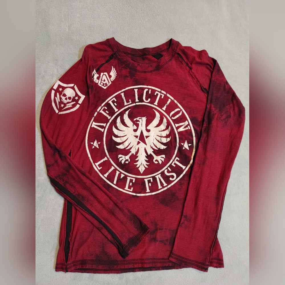 Affliction long sleeve shirt.